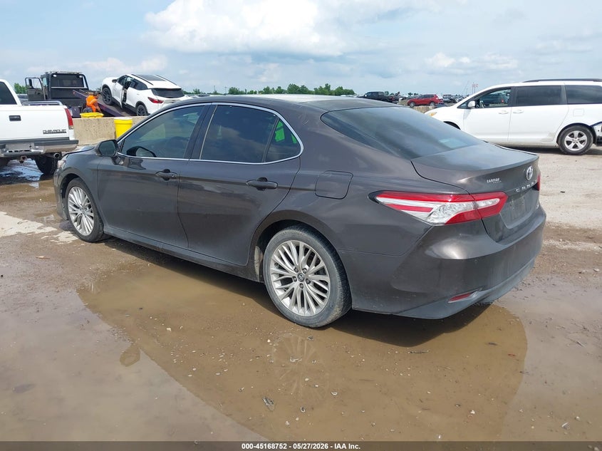 2018 Toyota Camry VIN 4T1B11HKXJU006864 IAAI salvage auction — HAIL, Salvage Title, sold $6,875 on 2026-07-22 (photo 3)