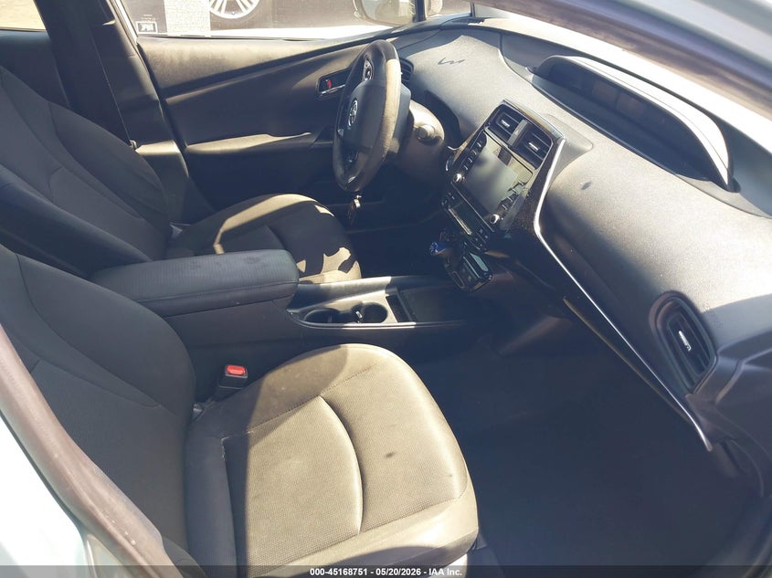 2020 Toyota Prius VIN JTDKARFU9L3114117 IAAI salvage auction — FRONT END, Salvage (California), sold $2,600 on 2026-07-06 (photo 5)