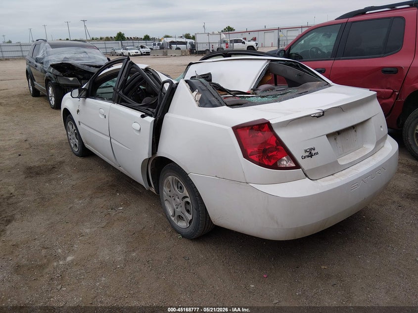2004 Saturn Ion VIN 1G8AJ52F74Z228489 IAAI salvage auction — STORM DAMAGE, Salvage (Nebraska), sold $550 on 2026-07-09 (photo 3)