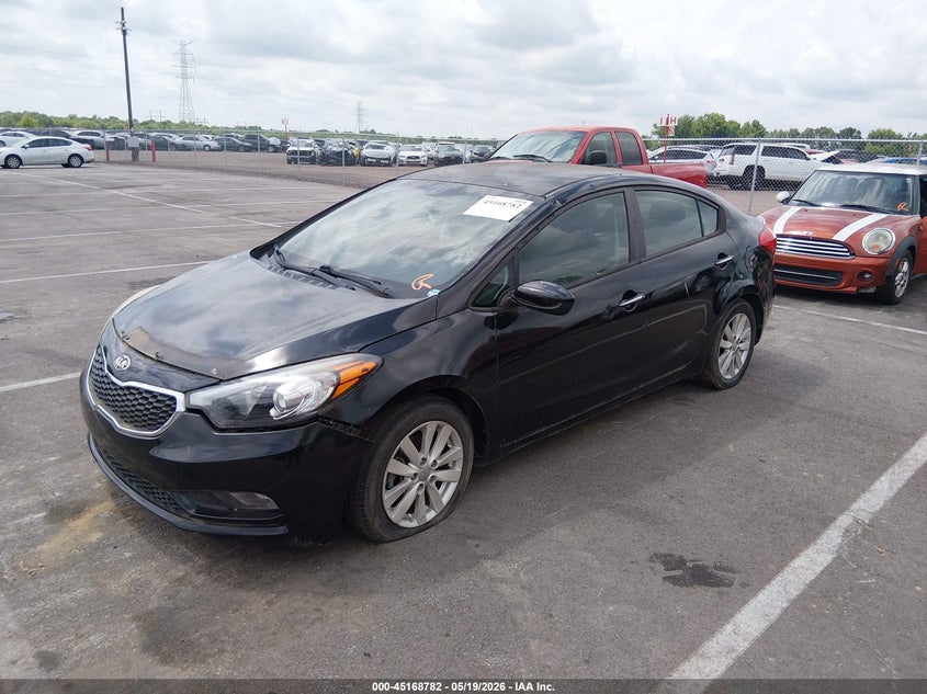 2014 Kia Forte VIN KNAFX4A84E5166840 IAAI salvage auction — NORMAL WEAR, Bill Of Sale (Tennessee), sold $400 on 2026-07-14 (photo 2)