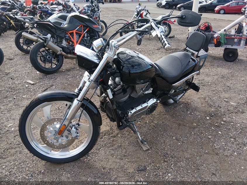 2008 Victory motorcycles Vegas VIN 5VPXB26DX83001005 IAAI salvage auction — FRONT END, Salvage (Utah), sold $700 on 2026-07-08 (photo 2)