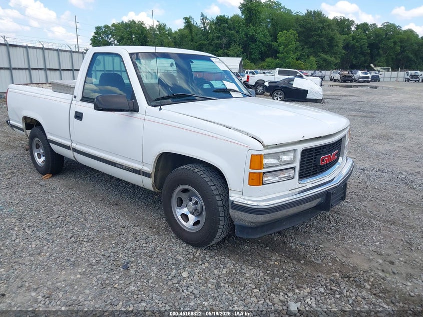 1998 Gmc Sierra 1500 VIN 1GTEC14M7WZ529403 IAAI salvage auction — SIDE, Salvage (Georgia), sold $2,800 on 2026-07-09 (photo 1)