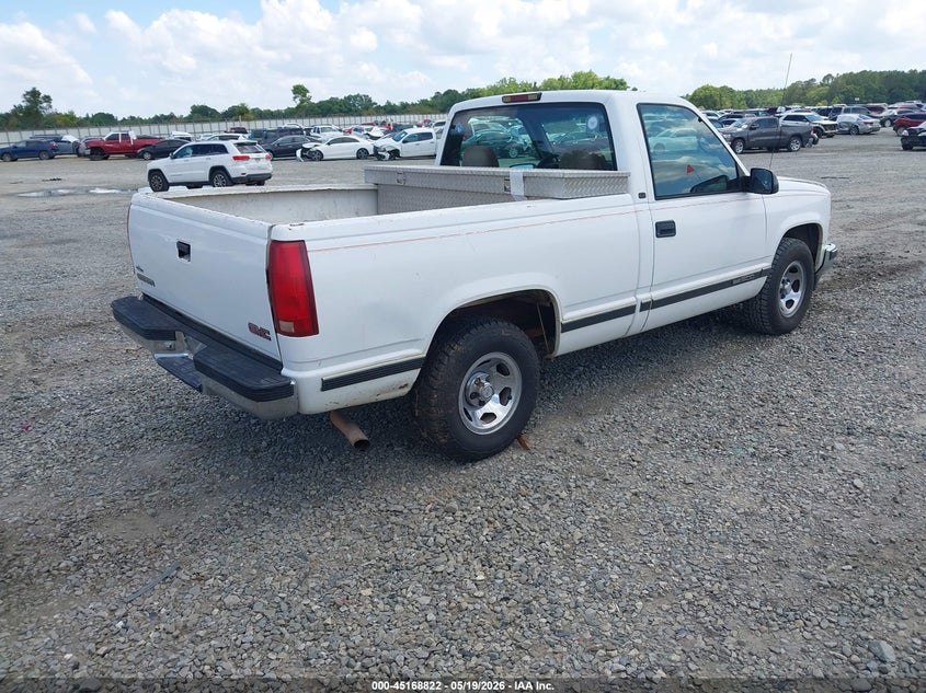 1998 Gmc Sierra 1500 VIN 1GTEC14M7WZ529403 IAAI salvage auction — SIDE, Salvage (Georgia), sold $2,800 on 2026-07-09 (photo 4)
