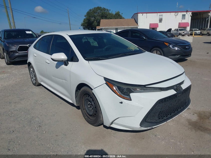 2021 Toyota Corolla VIN 5YFEPMAE8MP200557 IAAI salvage auction — REAR END, Salvage Title, sold $3,750 on 2026-08-01 (photo 1)