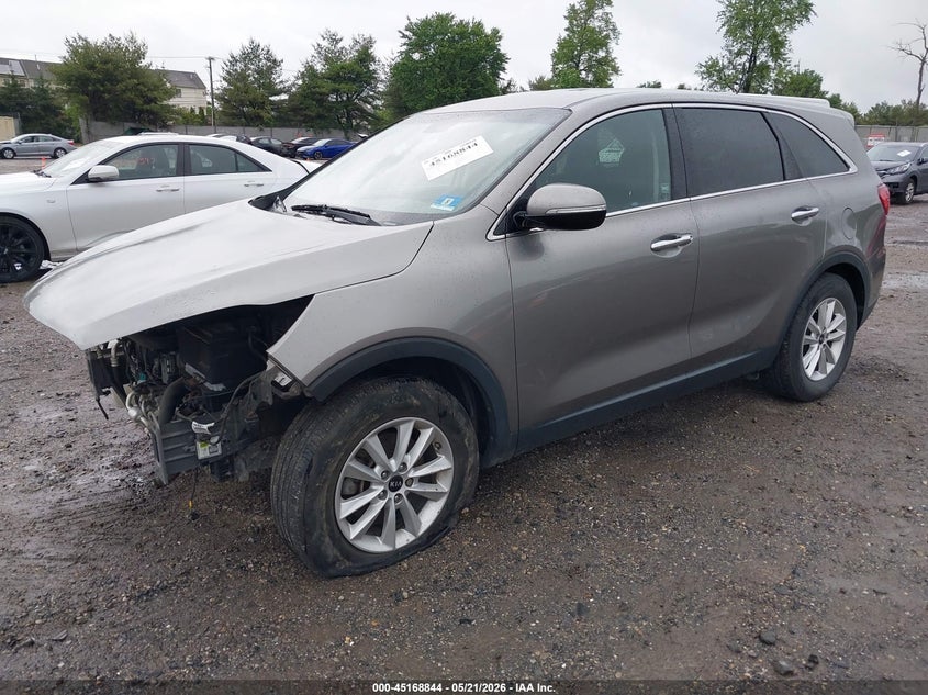 2019 Kia Sorento VIN 5XYPG4A33KG434081 IAAI salvage auction — FRONT END, Salvage (New Jersey), sold $2,200 on 2026-07-07 (photo 2)