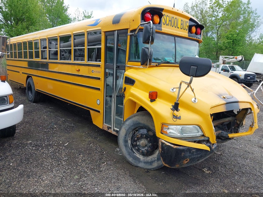 2019 Blue bird School bus / transit bus VIN 1BAKGCEA8KF354396 — IAAI salvage auction photo
