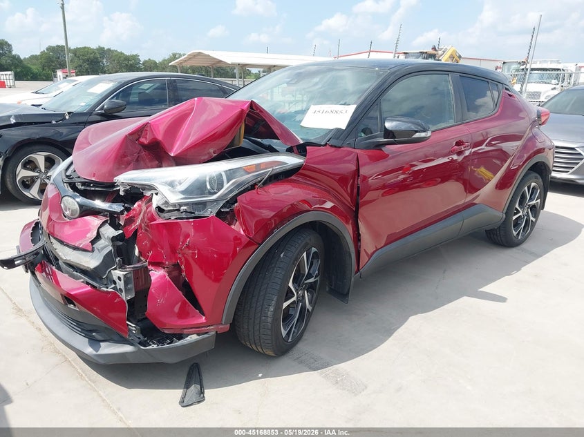 2019 Toyota C-hr VIN NMTKHMBX0KR086945 IAAI salvage auction — LEFT FRONT, Original (Texas), sold $4,975 on 2026-07-07 (photo 2)