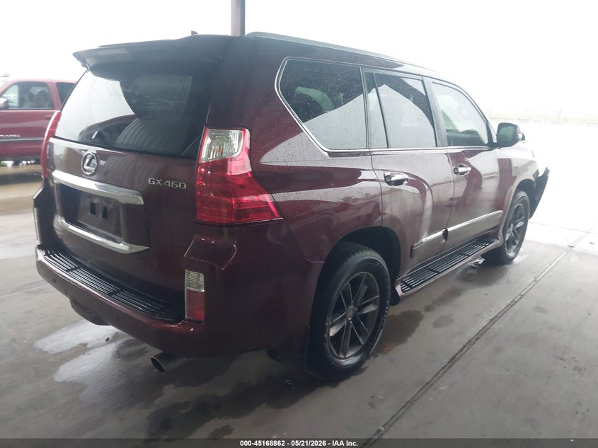 2013 Lexus Gx VIN JTJJM7FX0D5059139 IAAI salvage auction — FRONT END, Original (Texas), sold $9,000 on 2026-07-10 (photo 4)