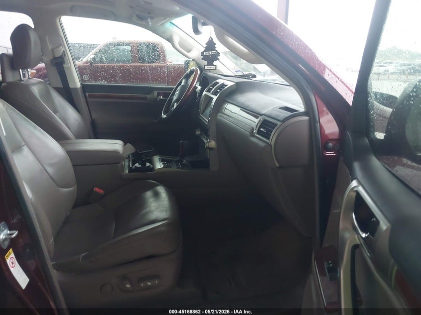 2013 Lexus Gx VIN JTJJM7FX0D5059139 IAAI salvage auction — FRONT END, Original (Texas), sold $9,000 on 2026-07-10 (photo 5)