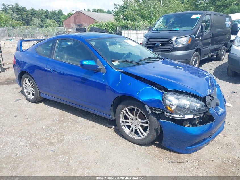 2005 Acura Rsx VIN JH4DC548X5S007943 IAAI salvage auction — FRONT END, Salvage (Massachusetts), sold $475 on 2026-07-17 (photo 1)