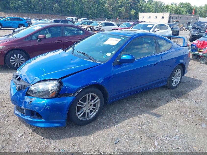 2005 Acura Rsx VIN JH4DC548X5S007943 IAAI salvage auction — FRONT END, Salvage (Massachusetts), sold $475 on 2026-07-17 (photo 2)