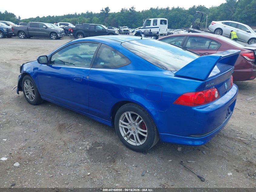 2005 Acura Rsx VIN JH4DC548X5S007943 IAAI salvage auction — FRONT END, Salvage (Massachusetts), sold $475 on 2026-07-17 (photo 3)