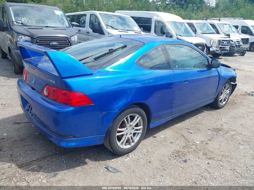 2005 Acura Rsx VIN JH4DC548X5S007943 IAAI salvage auction — FRONT END, Salvage (Massachusetts), sold $475 on 2026-07-17 (photo 4)