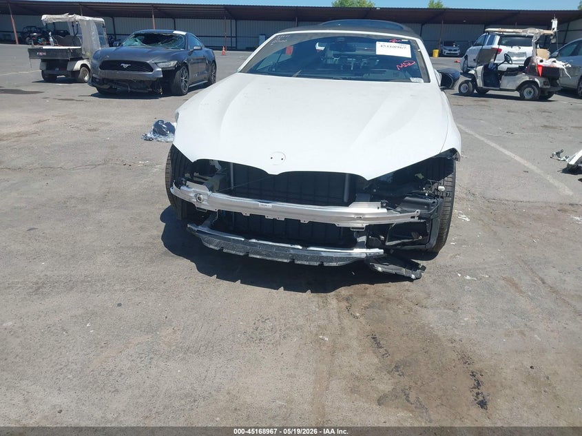 2024 BMW 8er VIN WBAFY4C00RCR44282 IAAI salvage auction — FRONT END, Salvage (California), sold $25,850 on 2026-07-20 (photo 6)