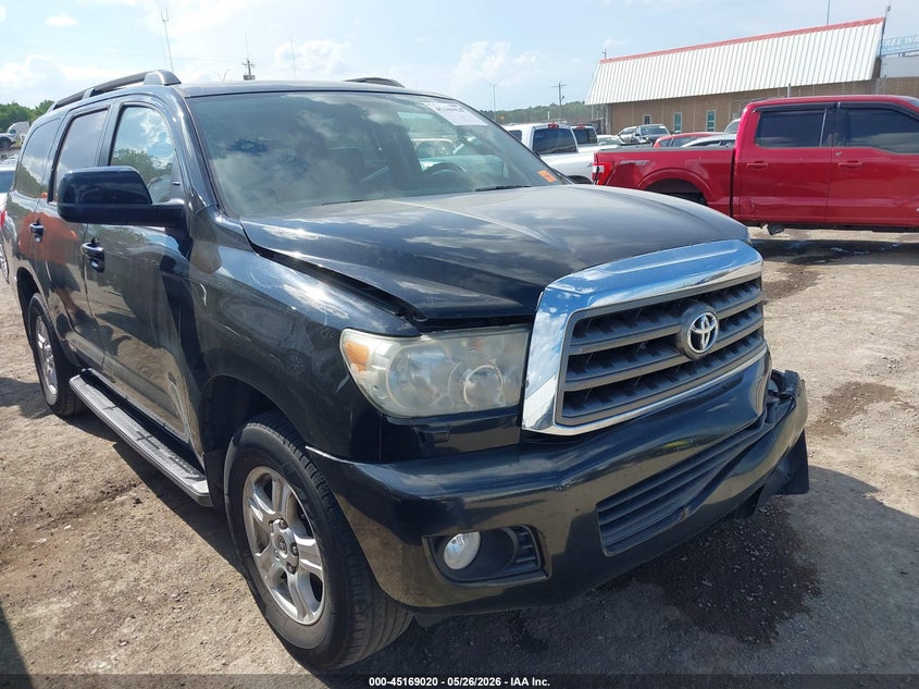 2016 Toyota Sequoia VIN 5TDBW5G16GS136725 IAAI salvage auction — LEFT FRONT, Clear (Oklahoma), sold $5,500 on 2026-07-29 (photo 1)