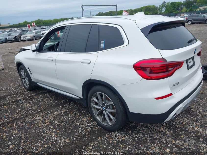 2018 BMW X3 VIN 5UXTR9C54JLD90164 IAAI salvage auction — FRONT END, Mv-907A (New York), sold $5,950 on 2026-07-14 (photo 3)