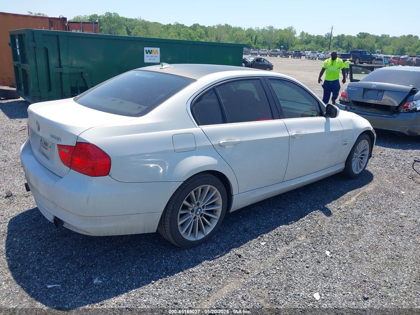 2011 BMW 3 series VIN WBAPL5C58BA918633 IAAI salvage auction — FRONT END, Salvage - Greater Than 75% (Maryland), sold $375 on 2026-07-27 (photo 4)