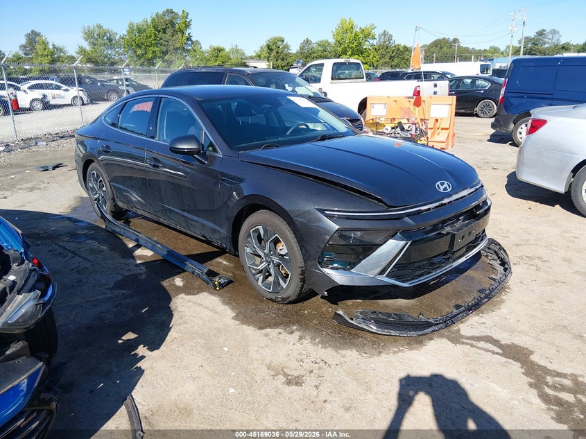 2024 Hyundai Sonata VIN KMHL64JA6RA402621 IAAI salvage auction — FRONT END, Salvage Title, sold $5,300 on 2026-07-17 (photo 1)