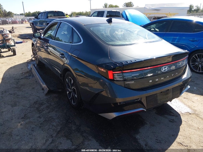 2024 Hyundai Sonata VIN KMHL64JA6RA402621 IAAI salvage auction — FRONT END, Salvage Title, sold $5,300 on 2026-07-17 (photo 3)