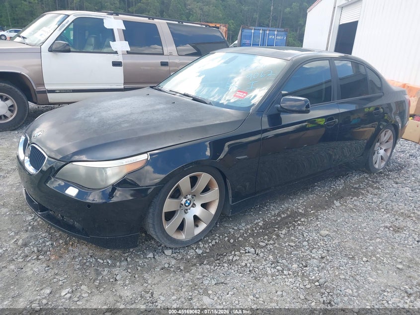 2004 BMW 5 series VIN WBANA73544B806594 IAAI salvage auction — RIGHT SIDE, Repossession Paperwork (Georgia), sold $500 on 2026-08-02 (photo 2)
