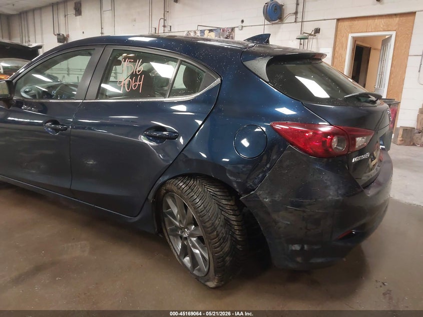 2018 Mazda 3 VIN 3MZBN1L39JM240729 IAAI salvage auction — LEFT SIDE, Salvage Title, sold $1,600 on 2026-08-02 (photo 6)