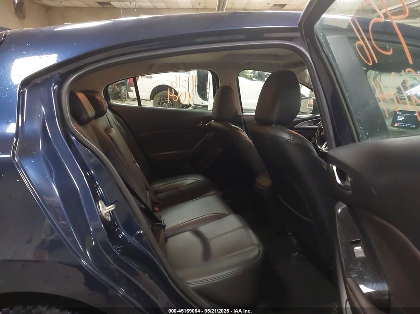 2018 Mazda 3 VIN 3MZBN1L39JM240729 IAAI salvage auction — LEFT SIDE, Salvage Title, sold $1,600 on 2026-08-02 (photo 8)
