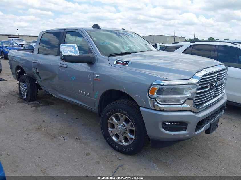 2024 Ram 2500 VIN 3C6UR5FL7RG407917 IAAI salvage auction — REAR END, Original (Texas), sold $14,100 on 2026-07-31 (photo 1)