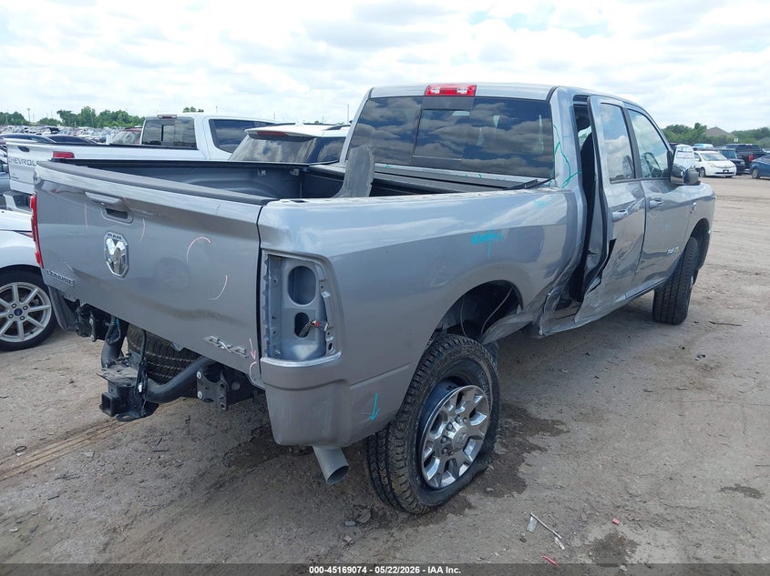 2024 Ram 2500 VIN 3C6UR5FL7RG407917 IAAI salvage auction — REAR END, Original (Texas), sold $22,100 on 2026-07-31 (photo 4)