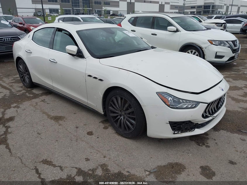 2020 Maserati Ghibli VIN ZAM57YTA3L1344288 IAAI salvage auction — WATER/FLOOD, Salvage (Texas), sold $1,450 on 2026-07-28 (photo 1)