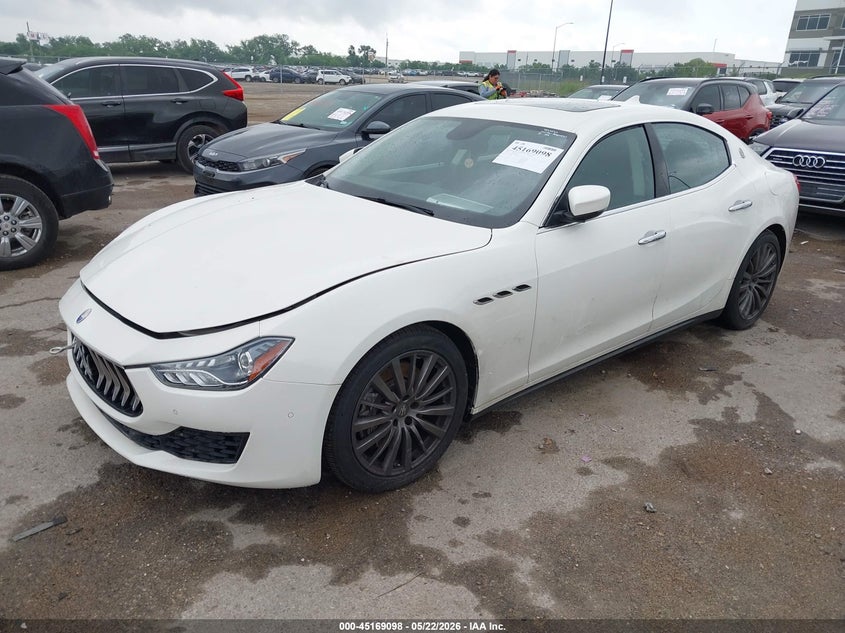 2020 Maserati Ghibli VIN ZAM57YTA3L1344288 IAAI salvage auction — WATER/FLOOD, Salvage (Texas), sold $1,450 on 2026-07-28 (photo 2)