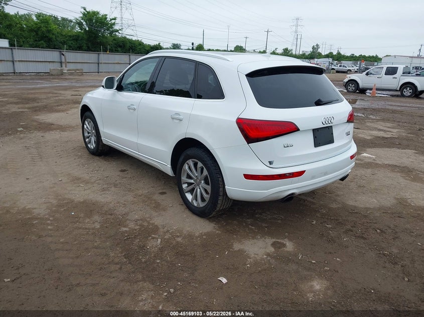 2017 Audi Q5 VIN WA1C2AFP3HA070271 IAAI salvage auction — FRONT END, Salvage (Ohio), sold $2,650 on 2026-07-18 (photo 3)