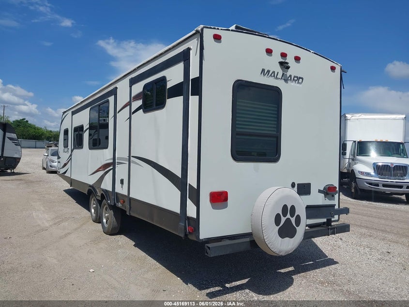 2018 Heartland Mallard VIN 5SFNB3428JE353472 IAAI salvage auction — SIDE, Original (Texas), sold $1,050 on 2026-07-28 (photo 3)