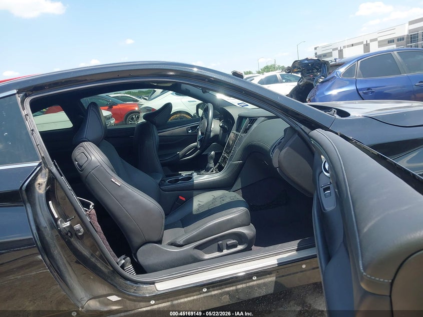 2020 Infiniti Q60 VIN JN1EV7EL2LM380042 IAAI salvage auction — RIGHT FRONT, Salvage (Texas), sold $6,450 on 2026-07-07 (photo 5)