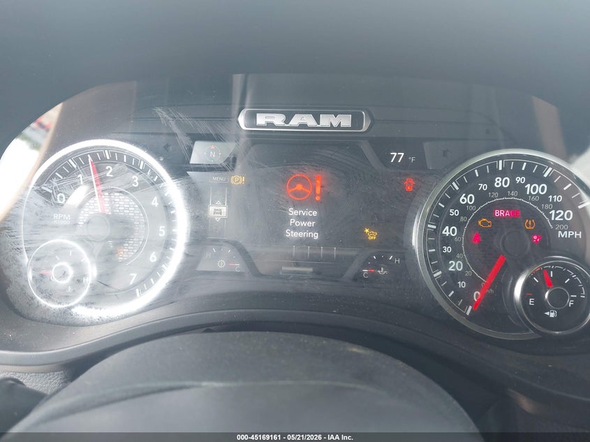 2025 Ram 1500 VIN 1C6SRFFP9SN501326 IAAI salvage auction — FRONT END, Wait Title, sold $9,000 on 2026-09-02 (photo 7)