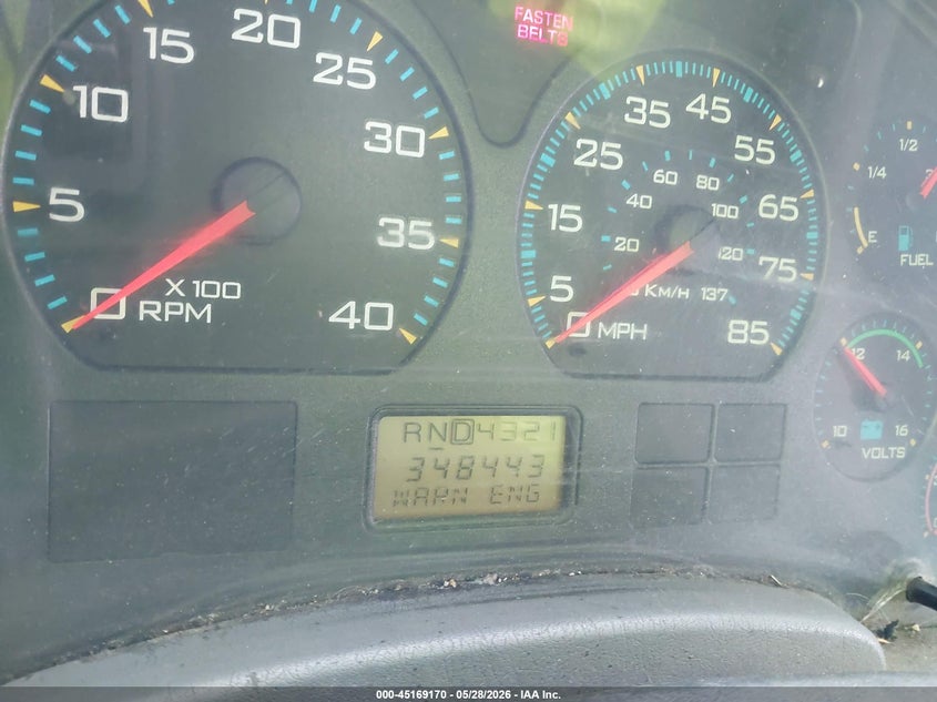 2005 International 4000 series VIN 1HTMMAAN75H151158 IAAI salvage auction — FRONT END, Clear (Indiana), sold $25 on 2026-07-31 (photo 5)