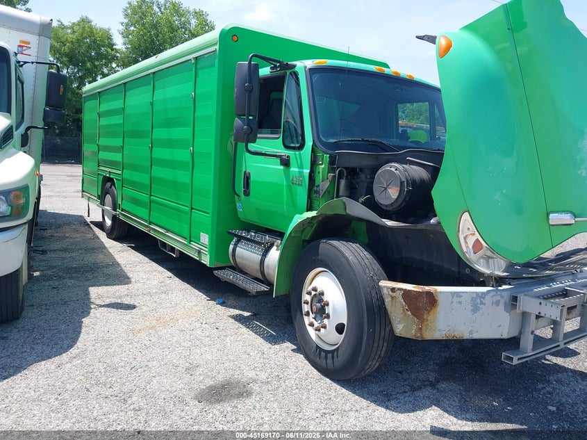 2005 International 4000 series VIN 1HTMMAAN75H151158 IAAI salvage auction — FRONT END, Clear (Indiana), sold $25 on 2026-07-31 (photo 1)