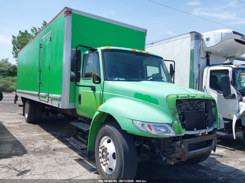 2009 International 4000 series VIN 1HTMMAAN99H139003 IAAI salvage auction — FRONT END, Clear (Pennsylvania), sold $25 on 2026-07-31 (photo 1)