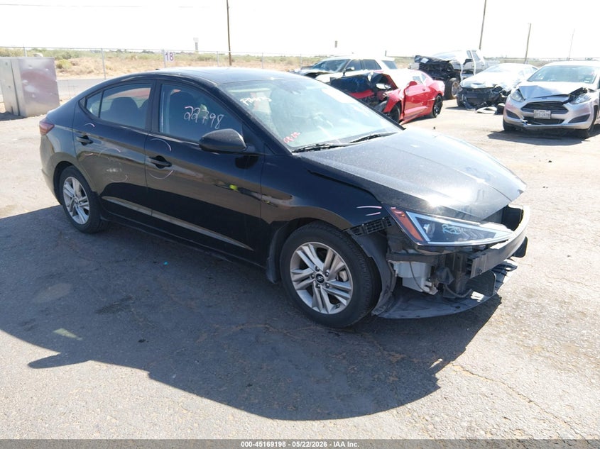 2020 Hyundai Elantra VIN KMHD84LF6LU029237 IAAI salvage auction — LEFT FRONT, Original (Texas), sold $2,550 on 2026-07-22 (photo 1)