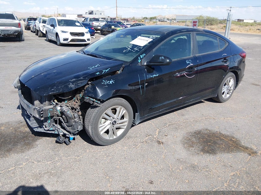2020 Hyundai Elantra VIN KMHD84LF6LU029237 IAAI salvage auction — LEFT FRONT, Original (Texas), sold $2,550 on 2026-07-22 (photo 2)