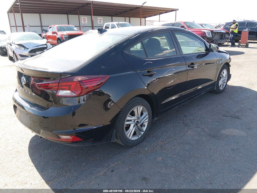2020 Hyundai Elantra VIN KMHD84LF6LU029237 IAAI salvage auction — LEFT FRONT, Original (Texas), sold $2,550 on 2026-07-22 (photo 4)