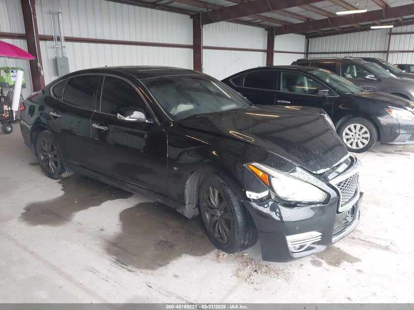 2016 Infiniti Q70 VIN JN1BY1AR6GM270585 IAAI salvage auction — FRONT END, Salvage - Greater Than 75% (Maryland), sold $3,000 on 2026-07-13 (photo 1)