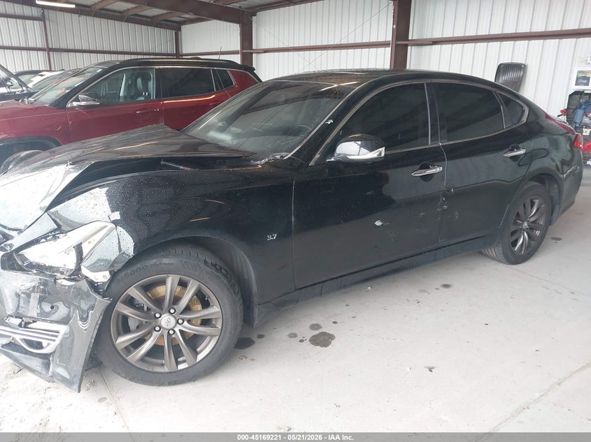 2016 Infiniti Q70 VIN JN1BY1AR6GM270585 IAAI salvage auction — FRONT END, Salvage - Greater Than 75% (Maryland), sold $3,000 on 2026-07-13 (photo 2)