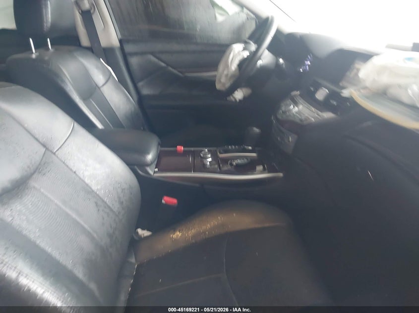 2016 Infiniti Q70 VIN JN1BY1AR6GM270585 IAAI salvage auction — FRONT END, Salvage - Greater Than 75% (Maryland), sold $3,000 on 2026-07-13 (photo 5)