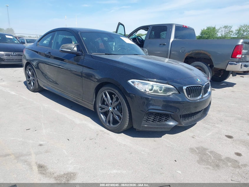 2016 BMW M2 VIN WBA1J9C53GV371564 IAAI salvage auction — HAIL, Salvage Title, sold $5,225 on 2026-07-21 (photo 1)
