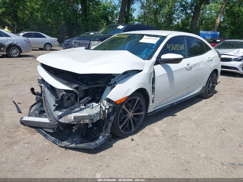 2021 Honda Civic VIN SHHFK7H41MU228048 IAAI salvage auction — FRONT END, Salvage Title, sold $2,850 on 2026-07-15 (photo 2)