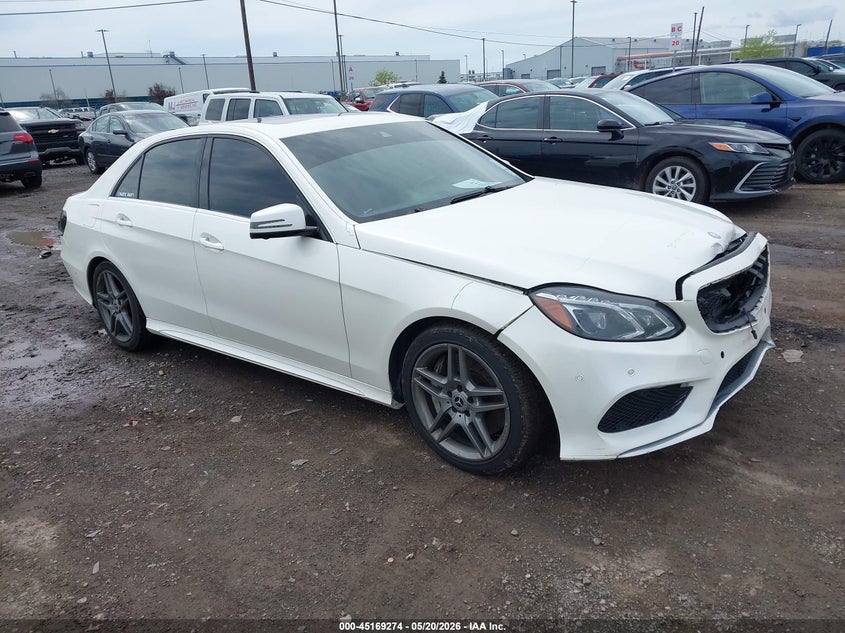 2014 Mercedes-benz E-klasse VIN WDDHF9BB2EA911569 IAAI salvage auction — FRONT END, Mv-907A (New York), sold $4,000 on 2026-07-08 (photo 1)