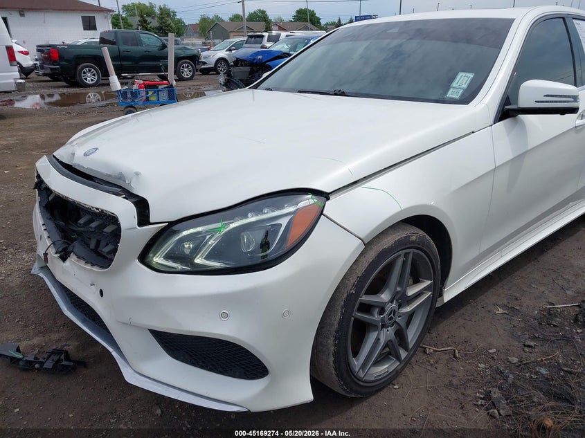 2014 Mercedes-benz E-klasse VIN WDDHF9BB2EA911569 IAAI salvage auction — FRONT END, Mv-907A (New York), sold $4,000 on 2026-07-08 (photo 6)
