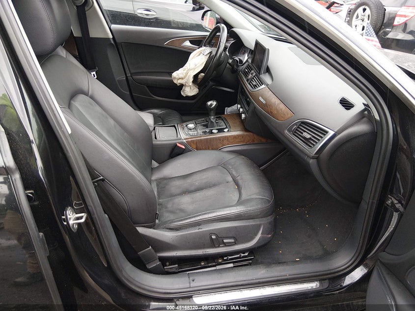 2014 Audi A6 VIN WAUFGAFC5EN026677 IAAI salvage auction — FRONT END, Clear (Virginia), sold $375 on 2026-07-11 (photo 5)