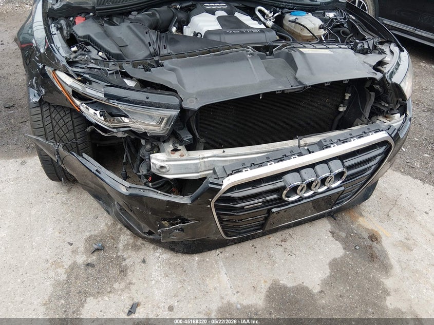 2014 Audi A6 VIN WAUFGAFC5EN026677 IAAI salvage auction — FRONT END, Clear (Virginia), sold $375 on 2026-07-11 (photo 6)