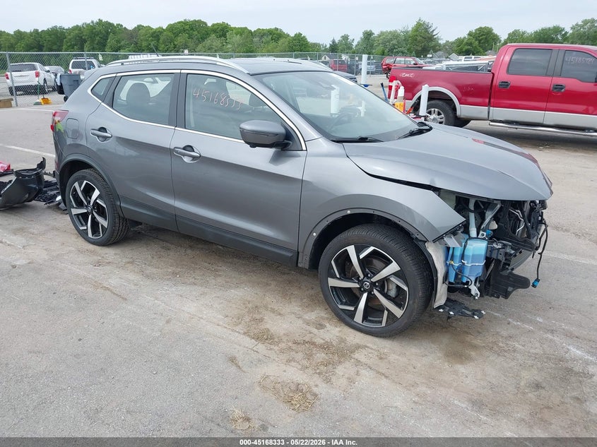 2020 Nissan Rogue VIN JN1BJ1CW5LW641418 IAAI salvage auction — FRONT END, Salvage (Indiana), sold $3,700 on 2026-07-31 (photo 1)